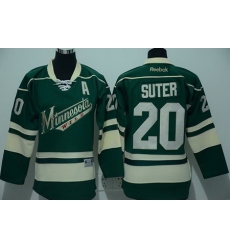 Youth Minnesota Wild #20 Ryan Suter Green Stitched NHL Jersey II Youth Minnesota Wild #20 Ryan Suter Green Stitched NHL Jersey II