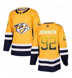 Mens Adidas Nashville Predators 92 Ryan Johansen Authentic Gold Drift Fashion NHL Jersey Mens Adidas Nashville Predators 92 Ryan Johansen Authentic Gold Drift Fashion NHL Jersey