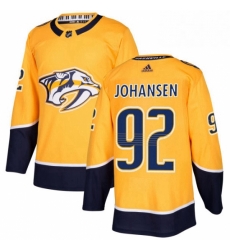 Mens Adidas Nashville Predators 92 Ryan Johansen Authentic Gold Home NHL Jersey Mens Adidas Nashville Predators 92 Ryan Johansen Authentic Gold Home NHL Jersey