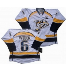 Nashville Predators #6 Shea weber C PATCH white Jersey Nashville Predators #6 Shea weber C PATCH white Jersey