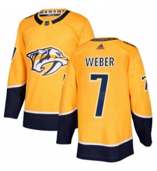 Youth Adidas Nashville Predators 7 Yannick Weber Authentic Gold Home NHL Jersey Youth Adidas Nashville Predators 7 Yannick Weber Authentic Gold Home NHL Jersey