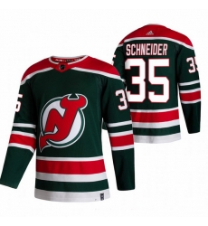 Men New Jersey Devils 35 Corey Schneider Green Adidas 2020 21 Reverse Retro Alternate NHL Jersey Men New Jersey Devils 35 Corey Schneider Green Adidas 2020 21 Reverse Retro Alternate NHL Jersey