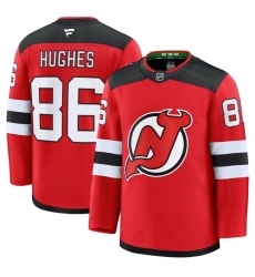 Men New Jersey Devils 86 Jack Hughes Red 2024 25 Home Stitched Hockey Jersey Men New Jersey Devils 86 Jack Hughes Red 2024 25 Home Stitched Hockey Jersey