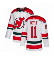 Mens Adidas New Jersey Devils 11 Brian Boyle Authentic White Alternate NHL Jersey Mens Adidas New Jersey Devils 11 Brian Boyle Authentic White Alternate NHL Jersey