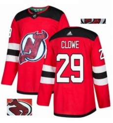 Mens Adidas New Jersey Devils 29 Ryane Clowe Authentic Red Fashion Gold NHL Jersey Mens Adidas New Jersey Devils 29 Ryane Clowe Authentic Red Fashion Gold NHL Jersey