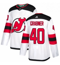 Mens Adidas New Jersey Devils 40 Michael Grabner Authentic White Away NHL Jersey Mens Adidas New Jersey Devils 40 Michael Grabner Authentic White Away NHL Jersey
