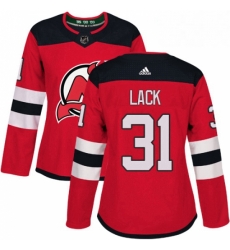 Womens Adidas New Jersey Devils 31 Eddie Lack Authentic Red Home NHL Jersey Womens Adidas New Jersey Devils 31 Eddie Lack Authentic Red Home NHL Jersey