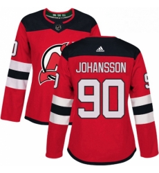 Womens Adidas New Jersey Devils 90 Marcus Johansson Authentic Red Home NHL Jersey Womens Adidas New Jersey Devils 90 Marcus Johansson Authentic Red Home NHL Jersey