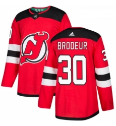 Youth Adidas New Jersey Devils 30 Martin Brodeur Authentic Red Home NHL Jersey Youth Adidas New Jersey Devils 30 Martin Brodeur Authentic Red Home NHL Jersey