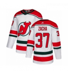 Youth Adidas New Jersey Devils 37 Pavel Zacha Authentic White Alternate NHL Jersey Youth Adidas New Jersey Devils 37 Pavel Zacha Authentic White Alternate NHL Jersey
