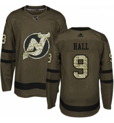 Youth Adidas New Jersey Devils 9 Taylor Hall Authentic Green Salute to Service NHL Jersey Youth Adidas New Jersey Devils 9 Taylor Hall Authentic Green Salute to Service NHL Jersey