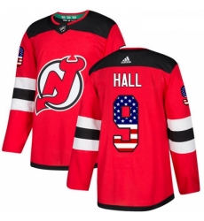 Youth Adidas New Jersey Devils 9 Taylor Hall Authentic Red USA Flag Fashion NHL Jersey Youth Adidas New Jersey Devils 9 Taylor Hall Authentic Red USA Flag Fashion NHL Jersey