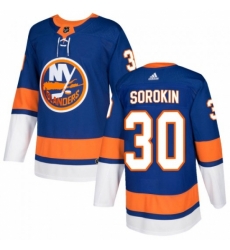Men Ilya Sorokin New York Islanders Adidas Authentic Royal Home Jersey Men Ilya Sorokin New York Islanders Adidas Authentic Royal Home Jersey