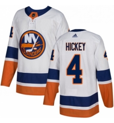 Mens Adidas New York Islanders 4 Thomas Hickey Authentic White Away NHL Jersey Mens Adidas New York Islanders 4 Thomas Hickey Authentic White Away NHL Jersey