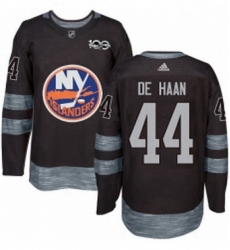 Mens Adidas New York Islanders 44 Calvin de Haan Premier Black 1917 2017 100th Anniversary NHL Jersey Mens Adidas New York Islanders 44 Calvin de Haan Premier Black 1917 2017 100th Anniversary NHL Jersey
