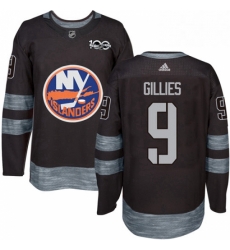 Mens Adidas New York Islanders 9 Clark Gillies Authentic Black 1917 2017 100th Anniversary NHL Jersey Mens Adidas New York Islanders 9 Clark Gillies Authentic Black 1917 2017 100th Anniversary NHL Jersey