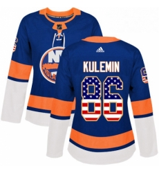 Womens Adidas New York Islanders 86 Nikolay Kulemin Authentic Royal Blue USA Flag Fashion NHL Jersey Womens Adidas New York Islanders 86 Nikolay Kulemin Authentic Royal Blue USA Flag Fashion NHL Jersey