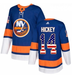 Youth Adidas New York Islanders 14 Thomas Hickey Authentic Royal Blue USA Flag Fashion NHL Jersey Youth Adidas New York Islanders 14 Thomas Hickey Authentic Royal Blue USA Flag Fashion NHL Jersey