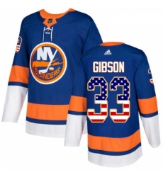 Youth Adidas New York Islanders 33 Christopher Gibson Authentic Royal Blue USA Flag Fashion NHL Jersey Youth Adidas New York Islanders 33 Christopher Gibson Authentic Royal Blue USA Flag Fashion NHL Jersey