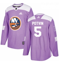 Youth Adidas New York Islanders 5 Denis Potvin Authentic Purple Fights Cancer Practice NHL Jersey Youth Adidas New York Islanders 5 Denis Potvin Authentic Purple Fights Cancer Practice NHL Jersey