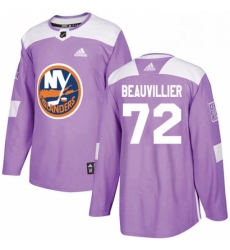 Youth Adidas New York Islanders 72 Anthony Beauvillier Authentic Purple Fights Cancer Practice NHL Jersey Youth Adidas New York Islanders 72 Anthony Beauvillier Authentic Purple Fights Cancer Practice NHL Jersey