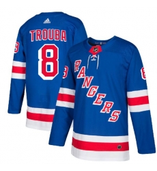 Men Adidas New York Rangers #8 Jacob Trouba Blue Home Stitched NHL Jersey Men Adidas New York Rangers #8 Jacob Trouba Blue Home Stitched NHL Jersey