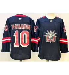Men New York Rangers 10 Artemi Panarin Navy Stitched Hockey Jersey Men New York Rangers 10 Artemi Panarin Navy Stitched Hockey Jersey