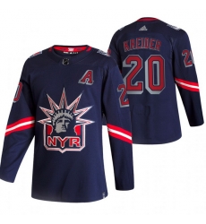 Men New York Rangers 20 Chris Kreider Navy Adidas 2020 21 Reverse Retro Alternate NHL Jersey Men New York Rangers 20 Chris Kreider Navy Adidas 2020 21 Reverse Retro Alternate NHL Jersey