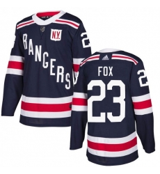 Men New York Rangers 23 Adam Fox Navy Winter Classic Home Stitched Jersey Men New York Rangers 23 Adam Fox Navy Winter Classic Home Stitched Jersey