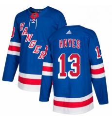 Mens Adidas New York Rangers 13 Kevin Hayes Premier Royal Blue Home NHL Jersey Mens Adidas New York Rangers 13 Kevin Hayes Premier Royal Blue Home NHL Jersey