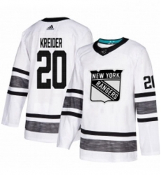 Mens Adidas New York Rangers 20 Chris Kreider White 2019 All Star Game Parley Authentic Stitched NHL Jersey Mens Adidas New York Rangers 20 Chris Kreider White 2019 All Star Game Parley Authentic Stitched NHL Jersey