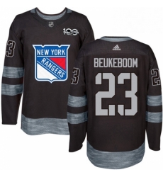 Mens Adidas New York Rangers 23 Jeff Beukeboom Premier Black 1917 2017 100th Anniversary NHL Jersey Mens Adidas New York Rangers 23 Jeff Beukeboom Premier Black 1917 2017 100th Anniversary NHL Jersey