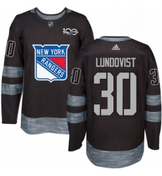 Mens Adidas New York Rangers 30 Henrik Lundqvist Premier Black 1917 2017 100th Anniversary NHL Jersey Mens Adidas New York Rangers 30 Henrik Lundqvist Premier Black 1917 2017 100th Anniversary NHL Jersey
