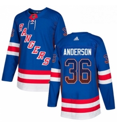 Mens Adidas New York Rangers 36 Glenn Anderson Authentic Royal Blue Drift Fashion NHL Jersey Mens Adidas New York Rangers 36 Glenn Anderson Authentic Royal Blue Drift Fashion NHL Jersey