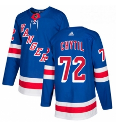 Mens Adidas New York Rangers 72 Filip Chytil Authentic Royal Blue Home NHL Jersey Mens Adidas New York Rangers 72 Filip Chytil Authentic Royal Blue Home NHL Jersey