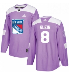 Mens Adidas New York Rangers 8 Kevin Klein Authentic Purple Fights Cancer Practice NHL Jersey Mens Adidas New York Rangers 8 Kevin Klein Authentic Purple Fights Cancer Practice NHL Jersey