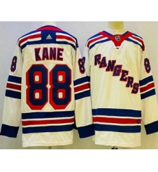 Men's New York Rangers #88 Patrick Kane White Authentic Jersey Men's New York Rangers #88 Patrick Kane White Authentic Jersey