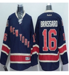 New York Rangers #16 Derick Brassard Navy Blue Alternate Stitched NHL Jersey New York Rangers #16 Derick Brassard Navy Blue Alternate Stitched NHL Jersey