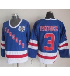 New York Rangers #3 James Patrick Blue CCM 75TH Stitched NHL Jersey New York Rangers #3 James Patrick Blue CCM 75TH Stitched NHL Jersey
