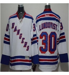 New York Rangers #30 Henrik Lundqvist White Stitched NHL Jersey New York Rangers #30 Henrik Lundqvist White Stitched NHL Jersey