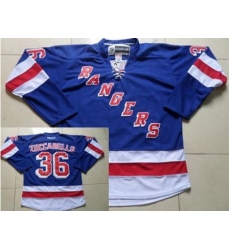 New York Rangers #36 Mats Zuccarello Blue Home Jersey New York Rangers #36 Mats Zuccarello Blue Home Jersey
