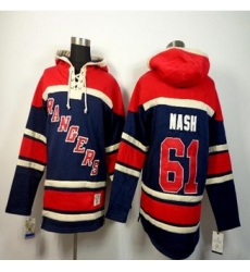 New York Rangers #61 Rick Nash Navy Blue Sawyer Hooded Sweatshirt Stitched NHL jersey New York Rangers #61 Rick Nash Navy Blue Sawyer Hooded Sweatshirt Stitched NHL jersey