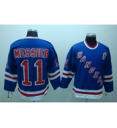 Rangers #11 Mark Messier Stitched Blue CCM Throwback NHL Jersey Rangers #11 Mark Messier Stitched Blue CCM Throwback NHL Jersey
