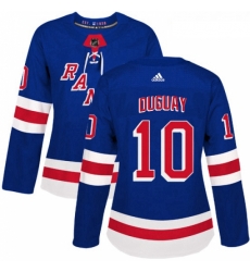 Womens Adidas New York Rangers 10 Ron Duguay Premier Royal Blue Home NHL Jersey Womens Adidas New York Rangers 10 Ron Duguay Premier Royal Blue Home NHL Jersey