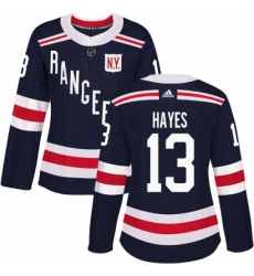Womens Adidas New York Rangers 13 Kevin Hayes Authentic Navy Blue 2018 Winter Classic NHL Jersey Womens Adidas New York Rangers 13 Kevin Hayes Authentic Navy Blue 2018 Winter Classic NHL Jersey