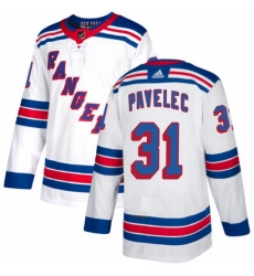 Womens Adidas New York Rangers 31 Ondrej Pavelec Authentic White Away NHL Jersey Womens Adidas New York Rangers 31 Ondrej Pavelec Authentic White Away NHL Jersey