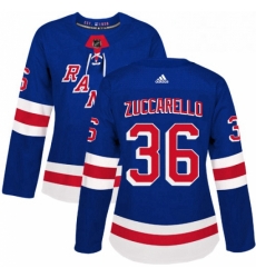 Womens Adidas New York Rangers 36 Mats Zuccarello Authentic Royal Blue Home NHL Jersey Womens Adidas New York Rangers 36 Mats Zuccarello Authentic Royal Blue Home NHL Jersey