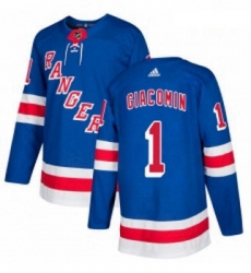 Youth Adidas New York Rangers 1 Eddie Giacomin Premier Royal Blue Home NHL Jersey Youth Adidas New York Rangers 1 Eddie Giacomin Premier Royal Blue Home NHL Jersey