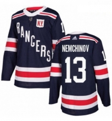 Youth Adidas New York Rangers 13 Sergei Nemchinov Authentic Navy Blue 2018 Winter Classic NHL Jersey Youth Adidas New York Rangers 13 Sergei Nemchinov Authentic Navy Blue 2018 Winter Classic NHL Jersey