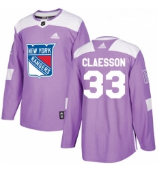 Youth Adidas New York Rangers 33 Fredrik Claesson Authentic Purple Fights Cancer Practice NHL Jersey Youth Adidas New York Rangers 33 Fredrik Claesson Authentic Purple Fights Cancer Practice NHL Jersey